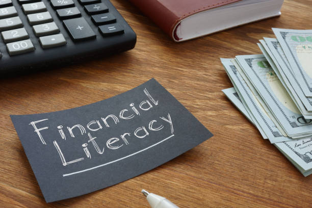 Financial Literacy is shown on the conceptual business photo Financial Literacy is shown on the conceptual business photo literacy photos stock pictures, royalty-free photos & images