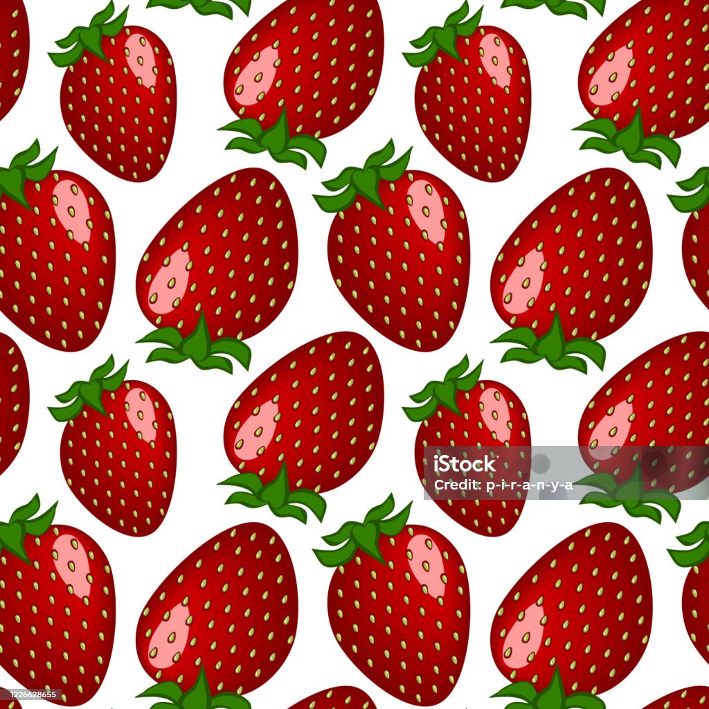 Hình Vuông Vẽ Ngon Ngọt Quả Mọng Chín Đỏ Vườn Dâu Tây Hoặc Dâu Tây ...