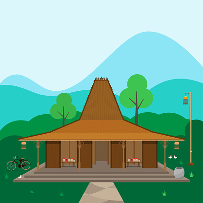 Unduh 74 Gambar Rumah Adat Jawa Kartun Terbaru HD - Gambar