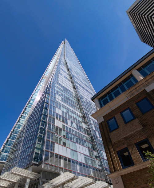 istock A view of an isolated modern architecture and a skyscraper in central London district on a sunny, bright day, United Kingdom. 1226632200