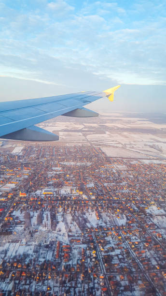 istock Aerial view on Hungary from an aircraft. 1226633643