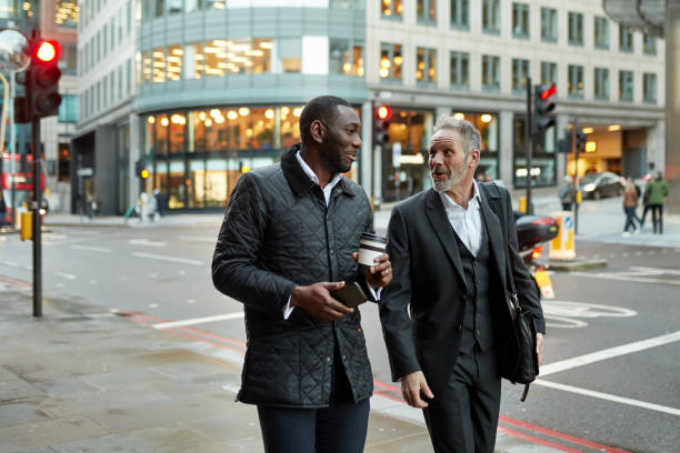 istock London Business Colleagues Walking and Talking After Work 1226635355