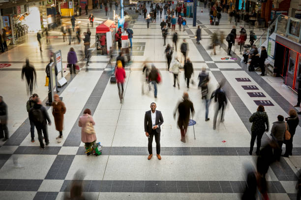 istock African Commuter Standing in London Transportation Station 1226635357