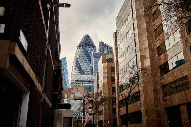 istock Landmark Modern Architecture in London Financial District 1226635361