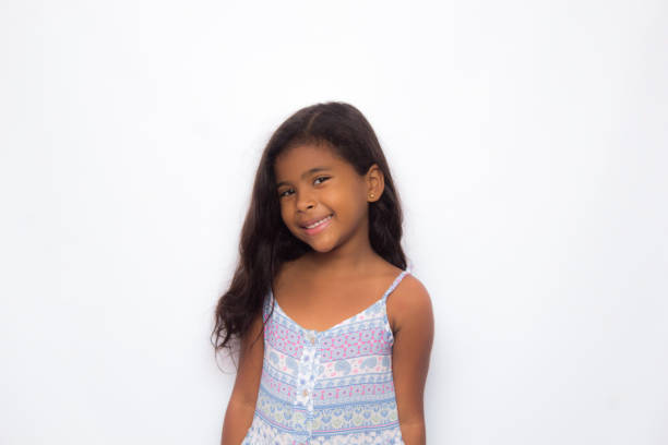 istock beautiful child smiling isolated on white background 1226638009