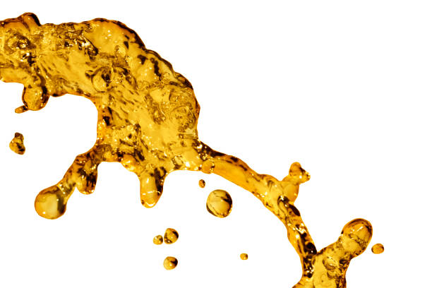 istock Beer is pouring. Jet isolated on white. Clipping path 1226644563