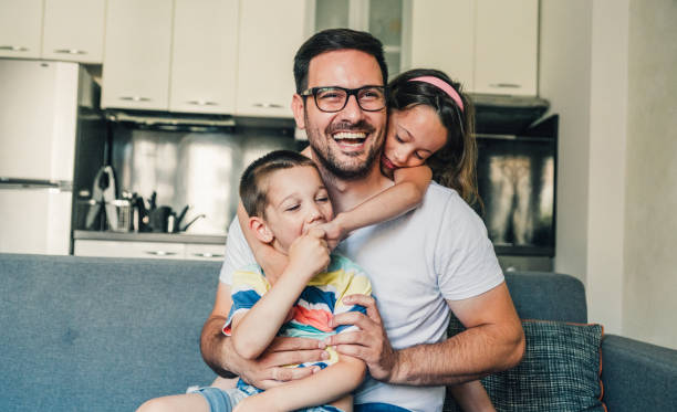 istock Family having fun at home. 1226644690