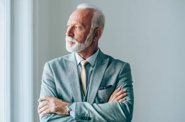 istock Portrait of successful businessman 1226652343