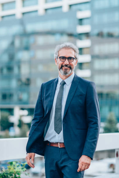 istock Fashionable mature businessman 1226652389