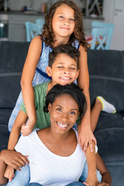 istock Happy family at home. 1226652399
