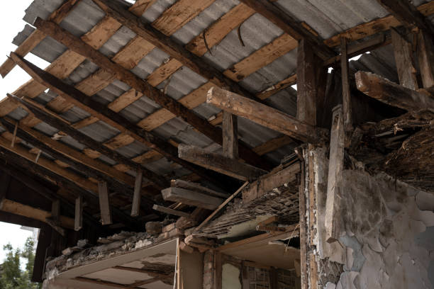 istock Ruined old residential private house 1226655772