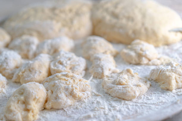 istock Sweet pastry for baking sweet buns 1226656616