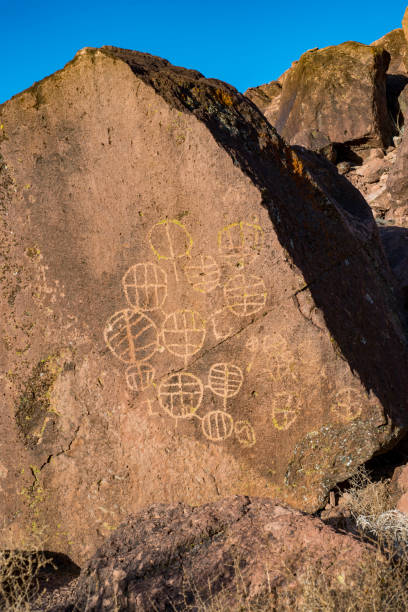 istock ancient petroglyph rock art Owens Valley, California, USA 1226657814