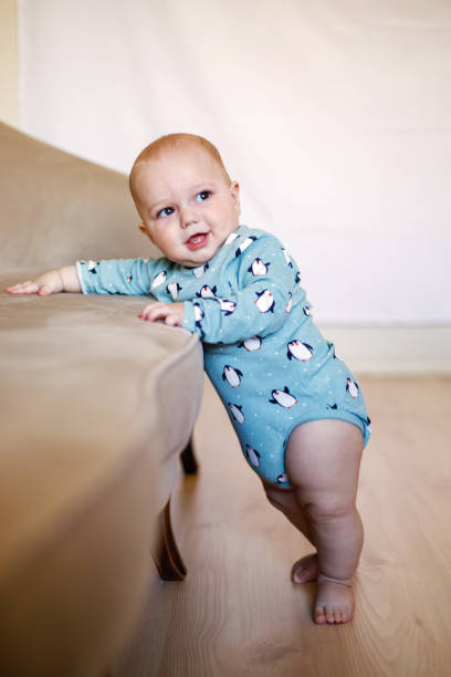 istock Walking on his own baby boy 1226661511