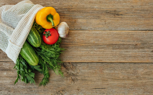 istock fresh vegetables set left wooden empty place 1226661773