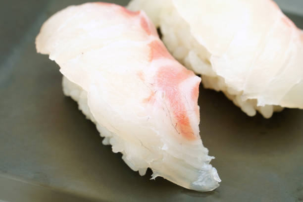 Sea bream nigiri sushi