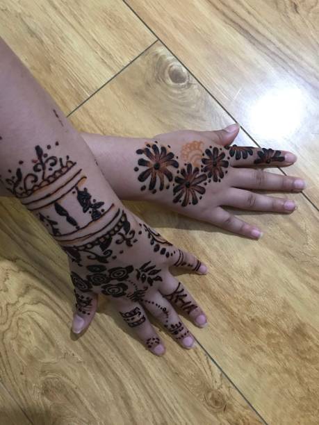 istock Eid preparedness with Henna decor 1226666395