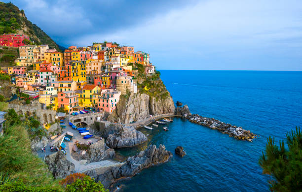 istock Panoramic view of Manarola, Cinque Terre 1226672666
