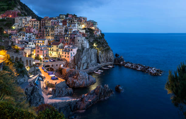 istock Panoramic view of Manarola, Cinque Terre 1226675566