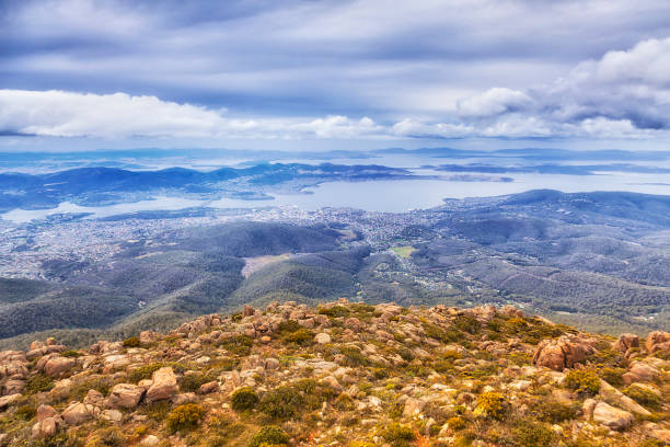 istock TAS Mt Wellington Hobart Cliff 1226677159