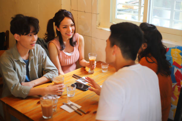 istock young people dine together in a restaurant 1226677990