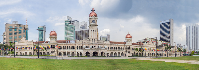 Sultan Abdul Samad Building in Kuala Lumpur, Malaysia.