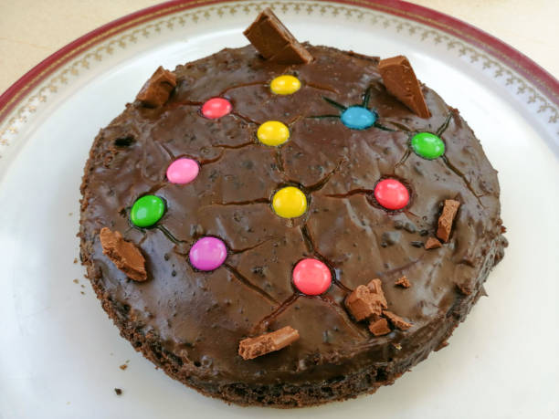 istock A home made chocolate flavoured cake served in a plate. 1226693197