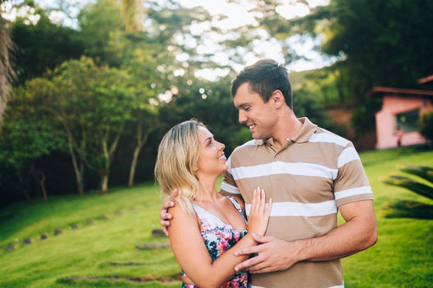 istock Beautiful couple in love 1226703289
