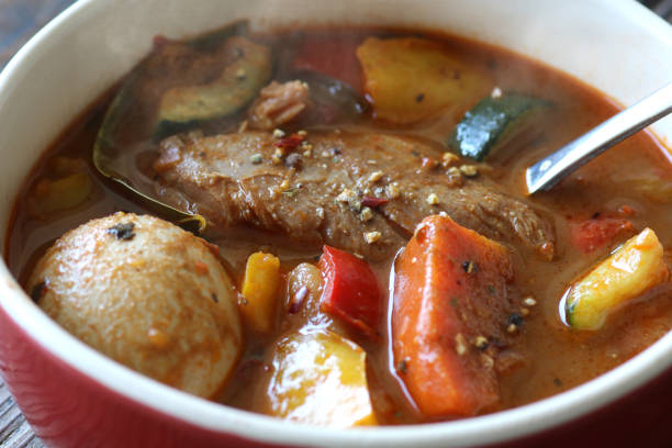 istock Soup curry with lots of vegetables 1226705975