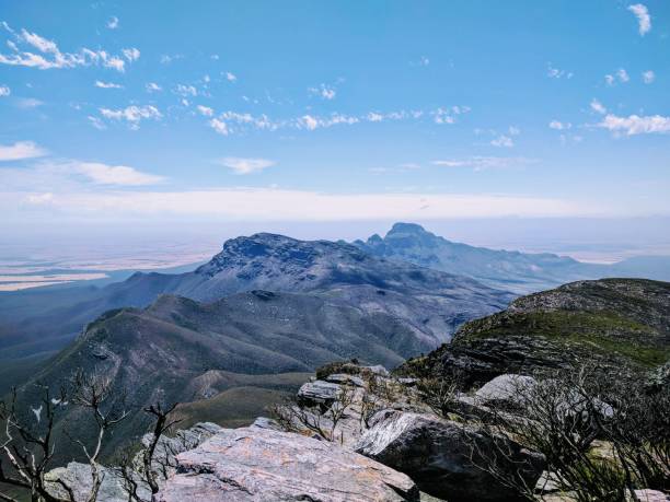 Bluff Knoll Summit The summit of Bluff Knoll on a clear Spring Day bluff knoll stock pictures, royalty-free photos & images