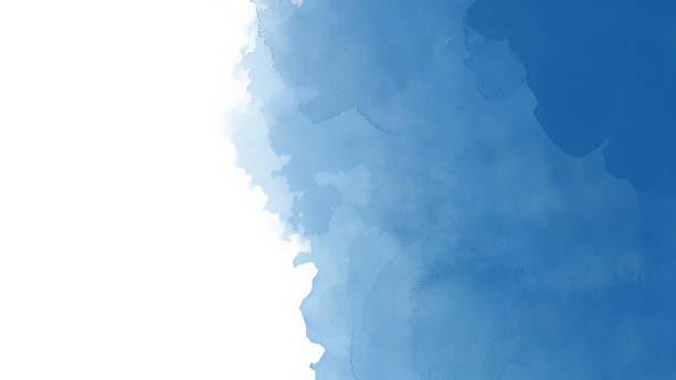 istock Blue azure turquoise abstract watercolor background for textures backgrounds and web banners design 1226725139