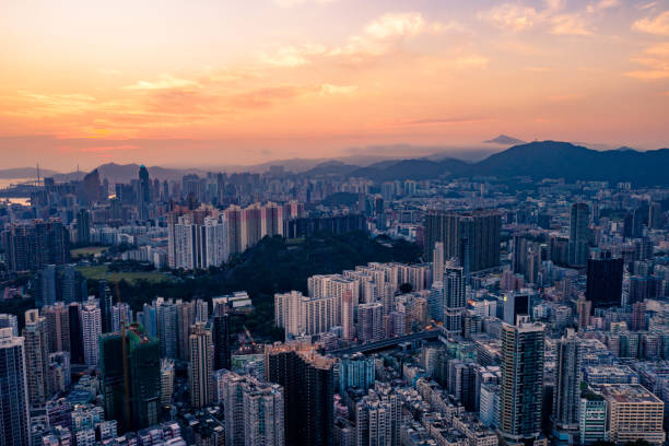 istock Hong Kong Cityscape at Dusk 1226728355