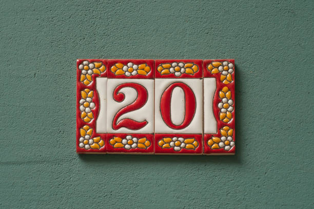 istock Number 20 of enamelled tiles 1226731156