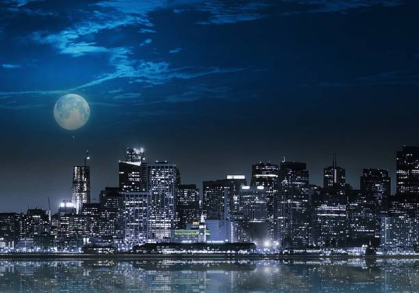 istock Ultra Modern city images 1226734041