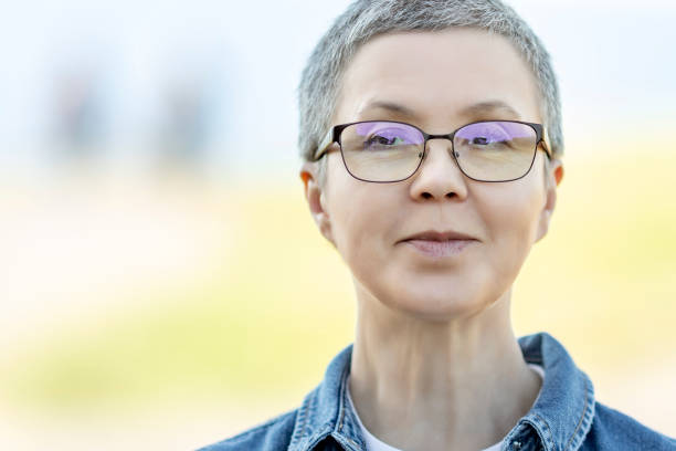 istock Mature woman with  smile 1226735339