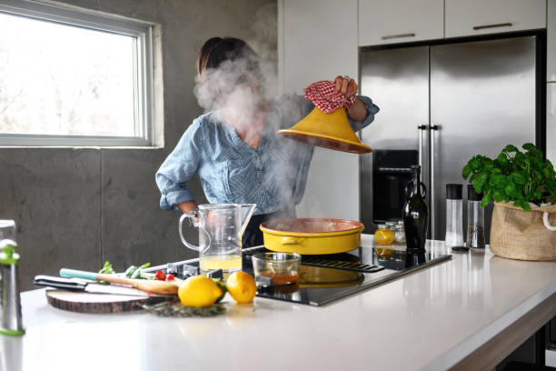 istock Woman making a moroccan tajine 1226735456