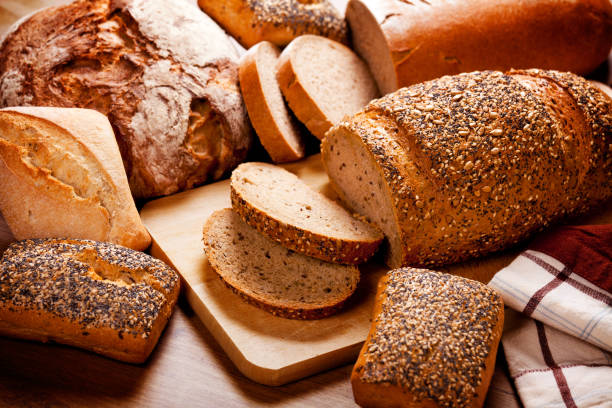 istock Display Of A Bunch Of Breads 1226736185