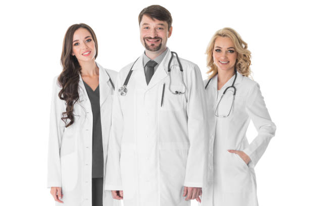 istock Medical team of doctors isolated 1226738662