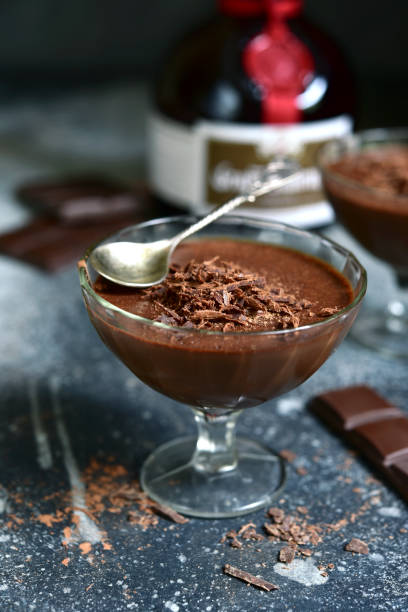 istock Delicious vegan chocolate mousse 1226744619