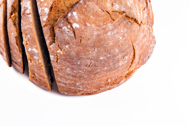 istock fresh bread close up isolated on a white background 1226748888