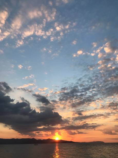 istock Sunset on Paradise Island 1226751527