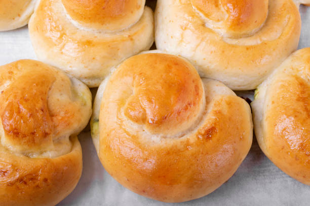 istock Yeast buns with filling 1226755158
