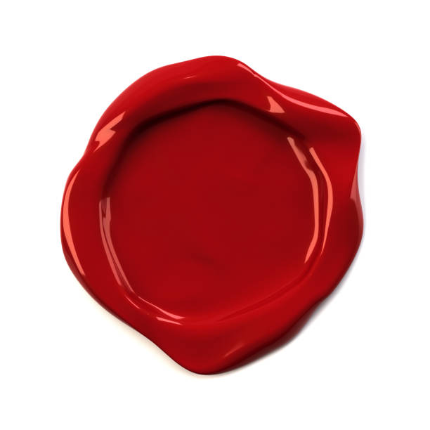 3D illustration of sealing wax