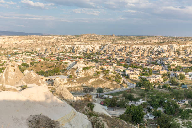 gory valley Cappadocia goreme valley, Nevsehir, Turkey. Goreme stock pictures, royalty-free photos & images