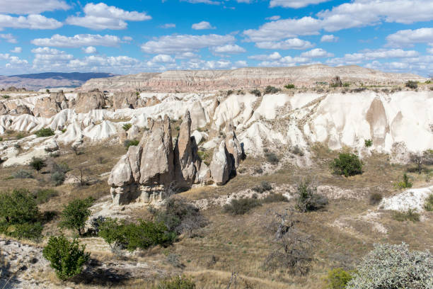 gory valley Cappadocia goreme valley, Nevsehir, Turkey. Goreme stock pictures, royalty-free photos & images