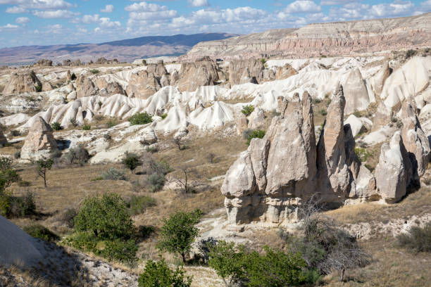 gory valley Cappadocia goreme valley, Nevsehir, Turkey. Goreme stock pictures, royalty-free photos & images