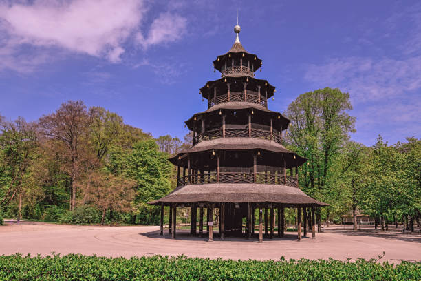 istock Chinese Tower in Munich City Center 1226762977