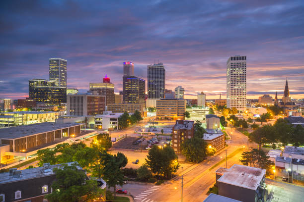 istock Tulsa, Oklahoma, USA Downtown City Skyline 1226766653