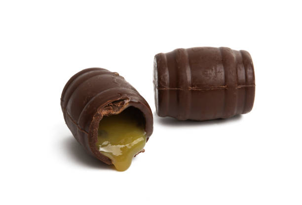 istock chocolate barrels with liquor 1226767999