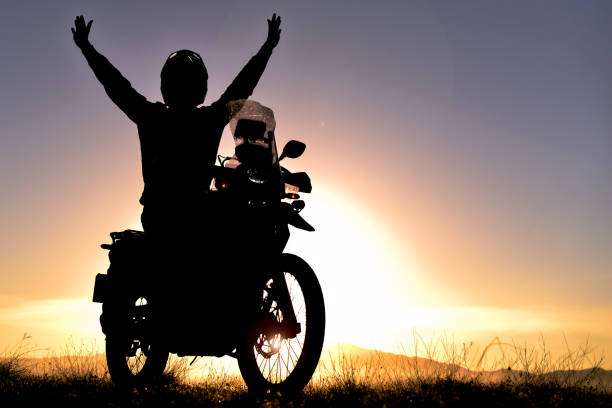 istock Riding a motorcycle involves handling a curious collection of various elements like noise, danger, speed, balance, physical skill, and mechanics. 1226770327